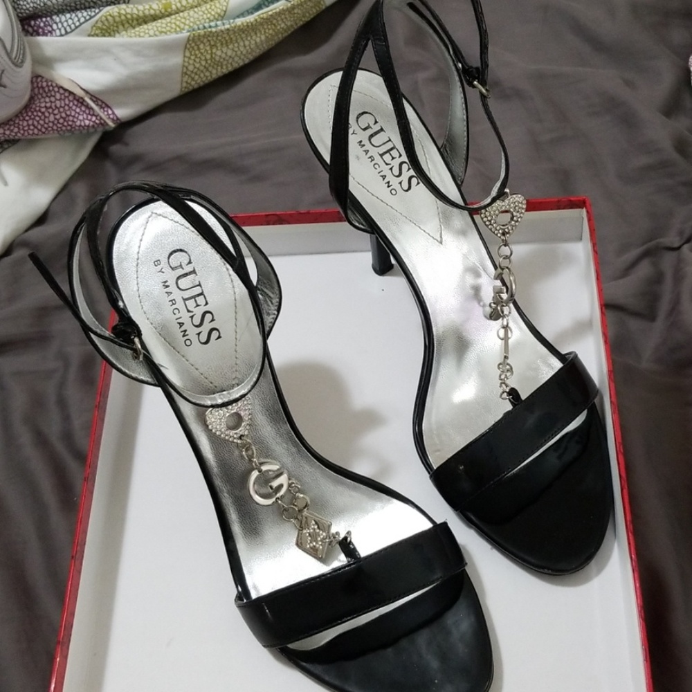 Black Guess Heels